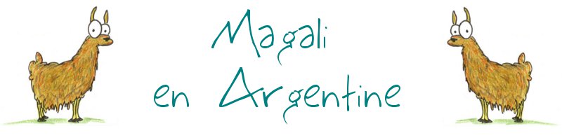 Magali en Argentine